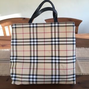 Burberry Canvas Tote